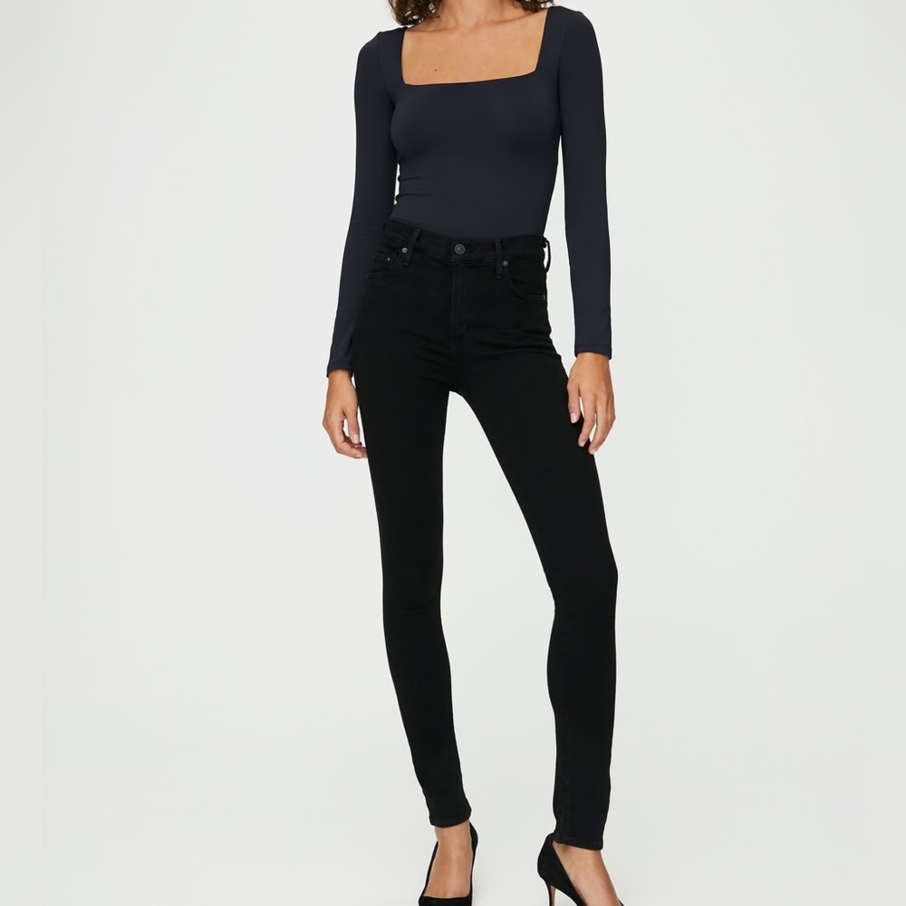 Black citizen of humanity Rocket Jeans